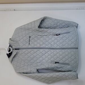 Free Country Women's Lightweight Puffer Jacket Gray Size Small